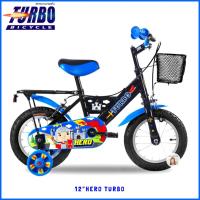 ราคา ลดเดือด จักรยานเด็ก 12นิ้ว TURBO HERO ฮีโร่ เทอร์โบ ลิขสิทธิ์แท้ จักรยานเทอร์โบ รถจักรยานเด็กราคาถูก (21739847532)