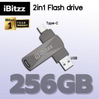 ราคา ประกัน 1 ปี iBitzz 2in1 Flash dive Type C USB 3 2 แฟลชไดร์ฟ 1TB แฟลชไดร์ฟ iP15 16 Pro Air4 5 6 Android (22840840832)