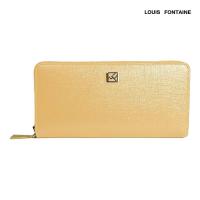 ราคา Louis Fontaine กระเป๋าสตางค์แบบยาวซิปรอบ รุ่น Lucky สีเบจ (21606756395)