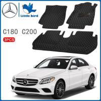 ราคา Little Bird พรมปูพื้นรถยนต์ Mercedes Benz C C Class C180 C200 Cgi C220 Cdi C200 C250 C300 C350 W203 W204 W205 พรมรถยนต์ (14004051746)