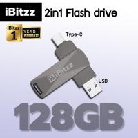 ราคา ประกัน 1 ปี iBitzz 2in1 Flash dive Type C USB 3 2 แฟลชไดร์ฟ 1TB แฟลชไดร์ฟ iP15 16 Pro Air4 5 6 Android (22840840831)
