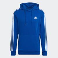 ราคา adidas ไลฟ์สไตล์ เสื้อฮู้ด Essentials 3 Stripes ผู้ชาย สีน้ำเงิน HL2228 (22440059948)