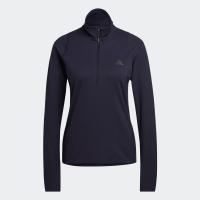 ราคา adidas Running Run Fast Half Zip Long Sleeve Sweatshirt Women Blue HK9017 (22439531137)