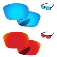 ราคา เลนส์อะไหล่ทดแทนป้องกันรอยขีดข่วนโพลาไรซ์2คู่สำหรับ Oakley Sliver Asian ใส่ได้พอดี OO9269 57มม แว่นกันแดดปกป้อง UV (22517530822)