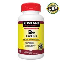 ราคา Kirkland Signature Quick Dissolve B 12 5000 mcg 300 Tablets Exp 11 2027 (22782235519)