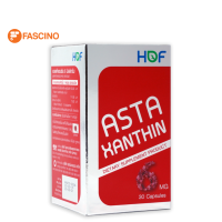 ราคา Hof Astaxanthin 6 mg ผลิตภัณฑ์เสริมอาหารแอสต้าแซนธิน สกัดจากสาหร่ายแดง 30 แคปซูล (14905350355)