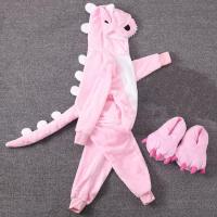 ราคา ชุดไดโนเสาร์เด็กสีชมพู ชุดสีชมพู Godzilla ชุดคอสเพลย์ฮาโลวีน ชุดมาสคอตคริสต์มาส (22656072048)