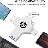 ราคา แฟลชไดรฟ์ 4in1 USB 3 0 OTG เครื่องอ่านการ์ดเมมโมรี่ การ์ดรีดเดอร์ Card Reader สําหรับ iOS แท็บเล็ต Android (22765030837)