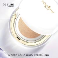 ราคา คุชชั่นเซรั่มมักเน่ ไข่มุกดำ ไข่มุกขาว Makne Cushion Serum คุชชั่น ปกปิด เบาบาง สบายผิว (22628062671)