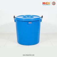 ราคา ถังน้ำทรงกลม 200 ลิตร มีฝาล็อค ตรางู GL53 ถังแกลลอนทรงเตี้ย ถังใส่น้ำขนาดใหญ่ มีฝาปิด คุณภาพดี (22377684372)