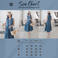 ราคา Chaline เดรสยีนส์คอวีแต่งลูกไม้ตรงขอบน่ารัก CARDIGAN NISTA (22900048482)