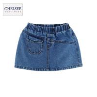 ราคา Chelsee กระโปรงยีนส์สั้น เด็กผู้หญิง รุ่น 238056 ผ้ายีนส์เดนิม นิ่ม อายุ 1 5 10 ปี กระโปรงเด็ก (22822137269)