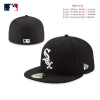 ราคา ฮิปฮอป แบนราบด้านบน Most Popular New MLB Full Cover Cap Fitted Hat Chicago White Sox Trendy Brand Hip Hop Cap Sun Hat Mlb Baseball Cap Flat Brim Hat Fashion Cap For Men Women (15850385784)