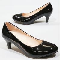 ราคา รองเท้า140 C1AC1B รองเท้าคัชชูนักศึกษา รองเท้าส้นสูง รองเท้าคัชชูสีดำ 2 5 นิ้ว FAIRY หนัง PU (18538916594)