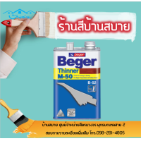 ราคา Beger Thinner M 50 ขนาด ชนิดเงา (4615920885)
