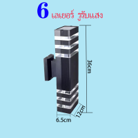 ราคา LED โคมไฟติดผนัง กันน้ำ ไฟติดผนัง ภายใน ติดผนัง นอกบ้าน สวน สำหรับใช้ในบ้าน ไฟตกแต่ง โคมไฟ (22514132575)