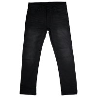 ราคา กางเกงยีนส์ ยืด ผู้ชาย ทรงกระบอกเล็ก สีดำ MEDIA JEANS JS26 6 (1230510668)