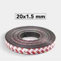 ราคา แม่เหล็กแถบ 5ม แม่เหล็กยาง มีกาวในตัว ขนาดกว้าง 12มม ยาว 5ม ขาย แม่เหล็กแถบ แม่เหล็กยาง3Mแบบมีกาว แม่เหล็กติดตู้เย็น แม่เหล็กDIY แม่เหล็กม้วนลวดแม่เหล็ก แม่เหล็กลวดยางพร้อมสติ๊กเกอร์DIYมีกาวในตัว สติ๊