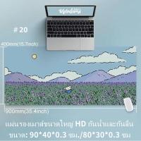 ราคา พร้อมส่ง แผ่นรองเมาส์ ลายน่ารัก แผ่นใหญ่ กันลื่น ทนทาน ซักได้ Mouse Pad 2023 (17471033485)