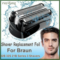 ราคา ruyifang สำหรับ Braun 32B 32S 21B Series 3 310S 320S 340S 3010S เปลี่ยนเครื่องโกนหนวดฟอยล์หัว (22687379428)