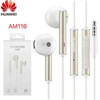 ราคา หูฟังเพลงสเตอริโอแนวสปอร์ตโลหะ AM116หูฟังแบบ In Ear ขนาด3 5มม Huawei ของแท้ควบคุมระดับเสียงพร้อมไมโครโฟนสำหรับ Huawei P7 P8 P9 Lite P10 Plus Honor 5X 6X Mate 7 8 9 (21501103501)