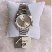 ราคา นาฬิกาSENKQ สำหรับผู้ชาย กันน้ำ100 สายสแตนเลส (22495026321)
