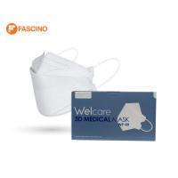 ราคา Welcare หน้ากากอนามัย 3D WF 99 สีขาว (17241252595)