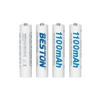 ราคา ของแท้ ถ่านชาร์จ Beston AAA1100 mAh 1 2V Ni MH จำนวน 4 ก้อน ฟรีกล่องใส่ถ่าน คุณภาพสูง ราคาถูก (20970602391)