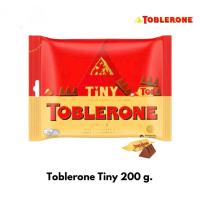 ราคา Toblerone Tiny milk chocolate ทอปเบอโรน ไทนี่ มิลค์ ช็อคโกแลต 200 กรัม g (22621235444)