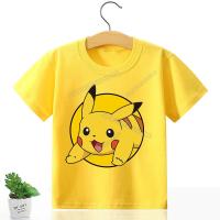 ราคา ใหม่ เสื้อยืด ผ้าฝ้าย พิมพ์ลายการ์ตูนโปเกม่อน ปิกาจูน่ารัก สีสันสดใส แฟชั่นฤดูร้อน สําหรับเด็กผู้ชาย และเด็กผู้หญิง 100 150cm (22227769044)