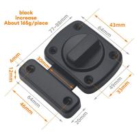 ราคา กลอนสับประตู กลอนล็อคแบบบิด ล็อคสลักแบบหมุน สำหรับประตู หน้าต่าง กลอนล็อคแบบบิด สำหรับประตู หน้าต่าง หมุนสลักกลอนประตู รักษาความปลอดภัยสลักประตูล็อคสไลด์ (20888452859)