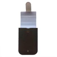 ราคา Ultra thin Gradient Dax Layered Pull out Card Holder กระเป๋าสตางค์แบบพกพาขนาดกะทัดรัดส่วนบุคคลนามบัตรสําหรับหญิงสาว (11771543901)