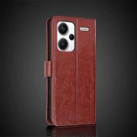 ราคา ฝาปิดมีช่องใส่บัตรเคสสำหรับ Xiaomi Redmi Note 13 Pro Plus เคสฝาพับหนัง Pu ย้อนยุคเคสโทรศัพท์แบบกระเป๋าสตางค์ (21593187793)
