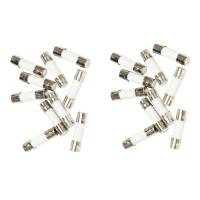 ราคา 20Pcs 250V 0 5A 500MA Fast Blow Ceramic Fuses Tubes 5mm x 20mm (22589202032)