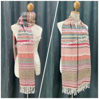 ราคา ผ้าพันคอ ผ้าคลุมไหล่ ผ้าแฟชั่น ลายริ้วมีหลายสี (20029544526)