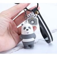 ราคา ค่าส่ง20 พร้อมส่ง พวงกุญแจหมี We bare bears (16412749012)