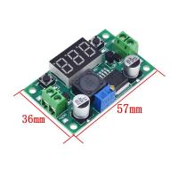 ราคา High Quality 3A Adjustable DC DC LM2596 LM2596S input 4V 35V Output 1 23V 30V dc dc Step down Power Supply Regulator module (19674965659)