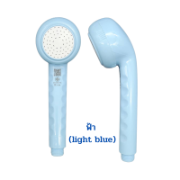 ราคา หัวฝักบัวอาบน้ำ รุ่น 113 สีขาว พลาสติก ABS มาตรฐาน มอก สามารถใช้กับเครื่องทำน้ำอุ่นได้ Shower Head (22907027941)
