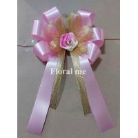 ราคา โบว์ติดกระเช้าของขวัญ 6ชิ้น pk โบว์ติดกระเช้าปีใหม่ โบว์ติดชะลอม โบว์สำเร็จรูป โบว์ตกแต่ง (15688598764)