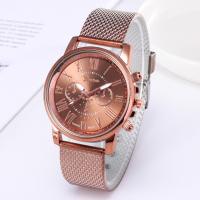 ราคา นาฬิกาควอตซ์ของผู้หญิงสายนาฬิกาแบบถักสีสันสดใส Geneva นาฬิกาข้อมือแฟชั่นใหม่ (21926761491)