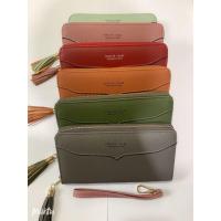 ราคา Kimi กระเป๋าสตางค์ใบยาว forever young สีพาสเทล ทูโทน Two Tone ด้านในสีชมพู 3233 (1628634388)