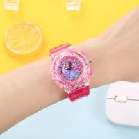 ราคา นาฬิกาขนาฬิกาข้อมือนาฬิกาสายยางนาฬิกาแฟชั่น เปิดไฟได้ แถมถ่านเพิ่ม1เม็ด (16605722014)