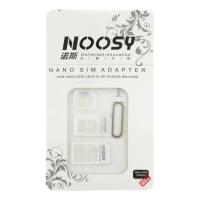 ราคา NOOSY Nano Sim Adapter ชุดแปลงนาโนซิมการ์ด เข็มจิ้มถาดซิม White (149569396)