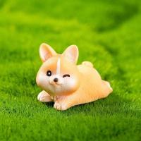 ราคา ตุ๊กตาหมาคอร์กี้จิ๋ว ตุ๊กตาประดับสวน ตกแต่งสวน ตกแต่งกระถาง (21386999370)