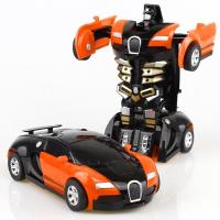 ราคา Hit Impact Deformation หุ่นยนต์ Bugatti Robot พร้อมฟังก์ชันดึงกลับ (22000177516)