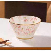 ราคา RTNS SHOP ชามเซรามิคทรงหมวกไม้ไผ่ย้อนยุคสไตล์ญี่ปุ่น ชามกระเบื้อง ราคาถูก ราคาต่อ1ใบ มี 9 ลาย (22089763531)