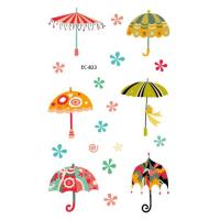 ราคา New Halloween Tattoo Stickers Funny Cartoon Funny Kids Tattoo Sticker Disposable tattoo stickers (16100119500)