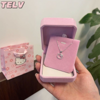 ราคา TELV Hello Kitty ของขวัญวันเกิดสร้อยคอคิตตี้จี้น่ารักน่ารักและน่ารักสร้อยคอสำหรับแฟนสาวของขวัญเดินขายดี (22537742543)