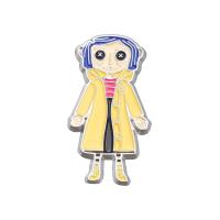 ราคา Hallowmas ภาพยนตร์สยองขวัญ Coraline เข็มกลัดการ์ตูนการ์ตูน Coraline เข็มกลัดตุ๊กตาเข็มกลัดโลหะ (22011633722)