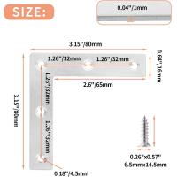 ราคา เหล็กฉากรู หนา ยึดมุม DIY ยึดมุมไม้ ไม้พาเลท เหล็กฉากยึดมุม DIY เหล็กฉากตัวL เหล็กฉากเจาะรู (22193312408)